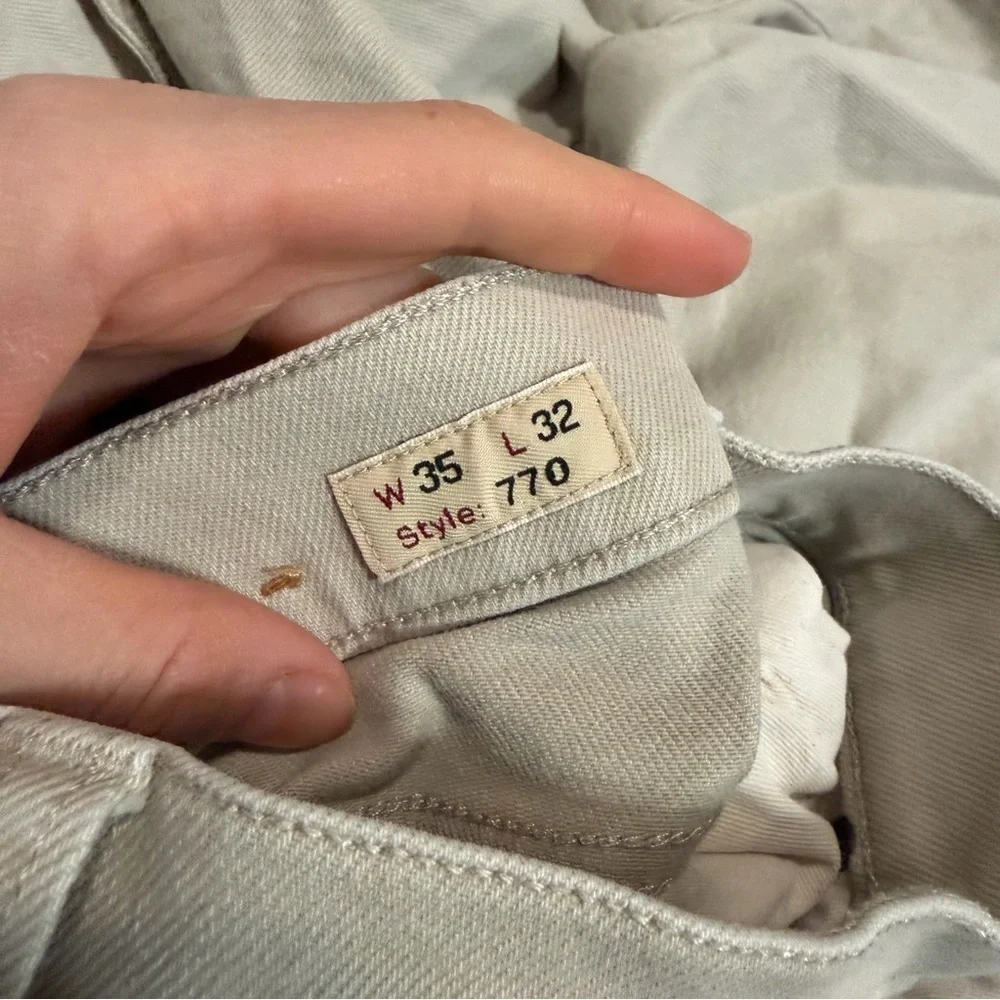 NWOT j crew sand washed canvas 770™ Straight-fit Bergen five-pocket pant